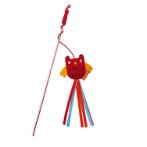 FOREST PLAYMATE SERIES CAT TEASER - OWL (RED) (45cm) BWAT3928