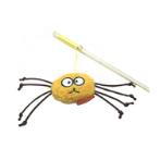 MONSTER SERIES CAT TEASER - SPIDER (YELLOW) (45cm) BWAT3935