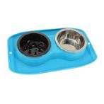 BOWL DOUBLE-VAULTED (BLUE) (43.5x26.5x6.8cm) JNP1523