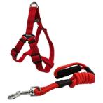 DOG HARNESS WITH LEASH (RED) (1x120cm) JNPP08810