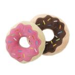 PLUSH DOG TOY - DONUTS (2 PCS)(10X5X10CM) FY07041