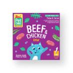 SINGLE - RAW BEEF AND CHICKEN FOR CATS 80g CSB020