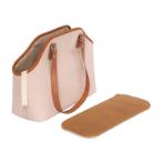 SOFT PET SHOULDER CARRIER (BEIGE/BROWN) (46x18x30cm) SUN0DHCB036014