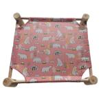 BEAR HAMMOCK BED (PINK) (53x48x13cm) JNS20024PK