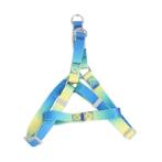 DOG HARNESS GRADIENT (BLUE/ YELLOW) (35-45x1.5cm) JNPBO1238H15BLYL