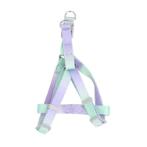 DOG HARNESS GRADIENT (GREEN/ PURPLE) (35-45x1.5cm) JNPBO1238H15GNPU