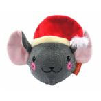 CHRISTMAS BALL SERIES - MOUSE (GREY) (17x13x8cm) BWAT6272
