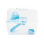 PLAY YARD SMALL ANIMAL CARRIER TRANSPARENT (30x22x20cm) BWBES157