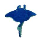 SQUEAKER DISC STINGRAY SMALL (30x28x4cm) IDS0WB29819