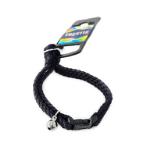 CAT COLLAR - NYLON BRAID (BLACK) (10mmx20-30cm) BWNCC2405BK