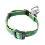 DOG COLLAR - DIAMOND PATTERN (GREEN) (20mmx40-55cm) BWNDC2407LGN