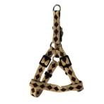 DOG HARNESS - DIAMOND SHAPE (BEIGE/ BROWN) (20mmx50-70cm) BWNDH2408LBN