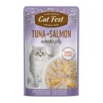 POUCH TUNA WITH SALMON IN JELLY FOR CATS 70g SLD079218015