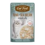 POUCH TUNA WITH SEA BREAM IN JELLY FOR CATS 70g SLD079218022