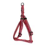 HARNESS - STRIPE ADJUSTABLE (RED/ BLUE) (10mmx25-35cm) BWNDHD1101RB