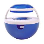 DOG TOY - TREAT BALL (BLUE) (8.5x8.5x9cm) JNPTY502