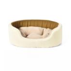 PET SOFA (SMALL) (BEIGE/ KHAKI) (40x27x13cm) HTY0YF128130CBEIKHA