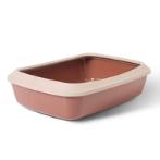 IRIZ 50 LITTER TRAY (CHAMPAGNE PINK/ TUSCAN RED) (50x37x14cm) SV0A0264CHTR