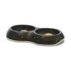 DELICE DOUBLE BOWL (BLACK MARBLE) (26cm) (2x200ml) SV0A81140103