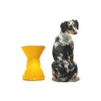 ELIZABETH - STAND WITH STAINLESS BOWL (YELLOW) (24.5cm) (1100ml) UP0FF0202GL