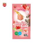 SOFT CUBE STRAWBERRY FLAVOUR FOR SMALL ANIMALS 60g ML614