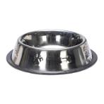 STAINLESS STEEL ANTISLIP DISH WITH PAWS 450ml (16.5x16.5x5cm) BT0653702