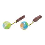 PLASTIC GLOW IN THE DARK BALL (ASSORTED) (4.5cm) (2pcs) BT0425616