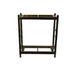 WROUGHT IRON METAL STAND 2 LAYER 2X1FT FTS60X30CM