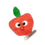 CAT PLUSH TOY WITH CATNIP - APPLE (RED) (13x16.5x6cm) HTY0YT134184