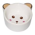 CERAMIC BOWL - BEAR (WHITE) (8x7.5x3.5cm) HTY0HD15N678WHT