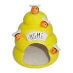 CERAMIC HOUSE - BEE HIVE (YELLOW) (10x10x11.5cm) HTY0HD06422YEL