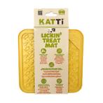LICK MAT - FISH (YELLOW) (17x17x0.5cm) DL0LMFYEL