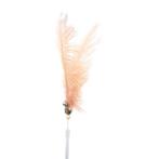 RETRACTABLE CAT TEASER-OSTRICH FEATHER(PINK)(45cm) BWAT3945