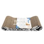 CATNIP CAT SCRATCHER - WHITE TIGER LOUNGE (44x19x7cm) RCH052420
