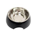 STAINLESS STEEL 2 IN 1 DURABLE BOWL(BLACK)(160ml) RCH073538