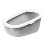 CAT LITTER PAN HIGH-SIDED (GREY) (56.4x41.1x27cm) JNP1373GY