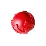 DOG TOY - TREAT BALL (RED) (DIAMETER 9cm) JYQ0138LSBU