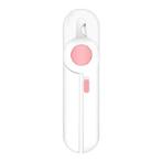 PET NAIL CLIPPER LED (PINK/ WHITE) (15x4.3x2cm) AIC0NC006PK