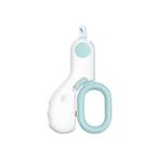 PET NAIL CLIPPER LED (BLUE/ WHITE) (10.5x6.2x1.5cm) AIC0NC008BU