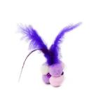 CAT TEASER - FEATHER BALL (PURPLE) (16x4.5cm) AIC0CT017PU