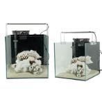 FISH TANK SET WITH OYAMA-BLACK 30X30X30cm FT1FT3030BLK