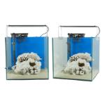 FISH TANK SET WITH OYAMA-LIGHT BLUE 30X30X30cm FT1FT3030LBLUE