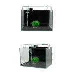 FISH TANK SET WITH OYAMA-BLACK 30X20X20cm CRYSTAL FT1FT30BLK