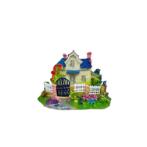 BLUE HOUSE 10X8X7.5cm DECO132