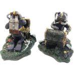 DIVER WITH TREASURE BOX 10.2X8X9.5cm DECO98215C