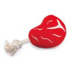 PLUSH TOY BBQ STEAK WITH ROPE (28x13x7cm) BT0616977