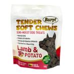 LAMB AND POTATO TENDER SOFT CHEW SEMI-MOIST DOG TREATS 150g KIKPL47887