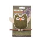 CAT PLUSH TOY - MATATABI OWL (GREEN) (12x3x9cm) AIC0CT029GRN
