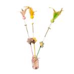 CAT TEASER - FEATHER WITH PETAL (60cm) AIC0CT030