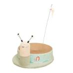 ROUND CAT SCRATCHER BOARD WITH TOY (55x45x30cm) AIC0CST005